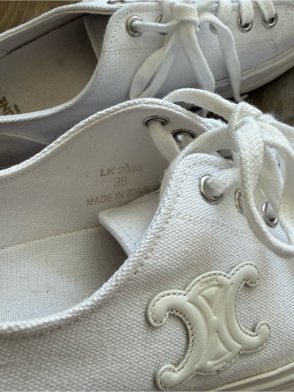 Celine Women's low lace-up sneaker - Picture 9 of 10
